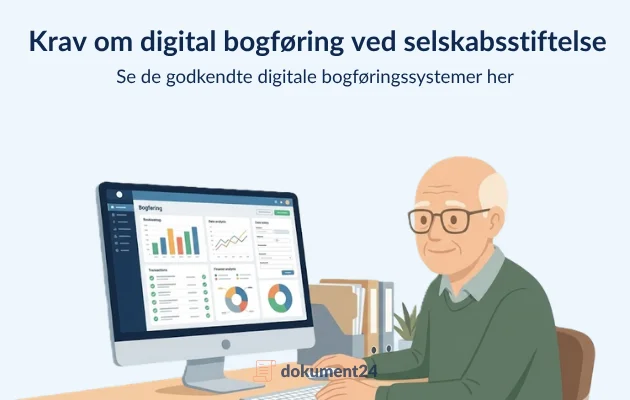 Krav om digital bogføring ved oprettelse af virksomhed