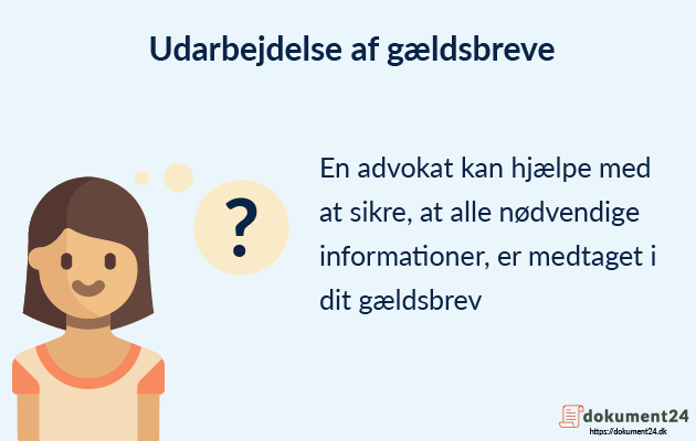 Udarbejdelse af gældsbreve 