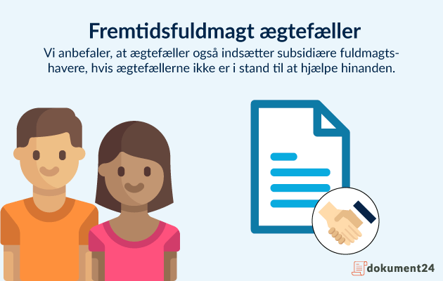 Fremtidsfuldmagt for ægtefæller Fremtidsfuldmagt for ægtefæller