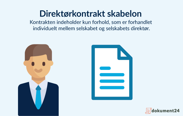 Direktørkontrakt skabelon