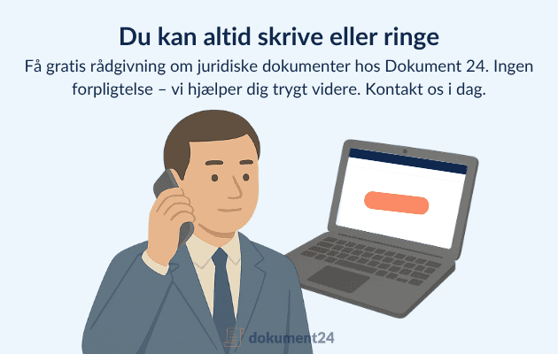 Gratis rådgivning ved at ringe eller skrive til os