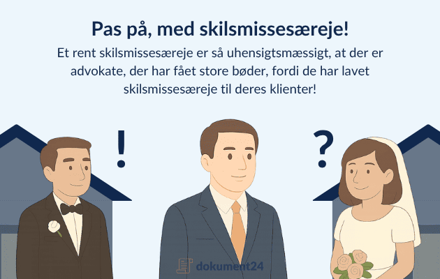 Pas på med skilsmissesæreje