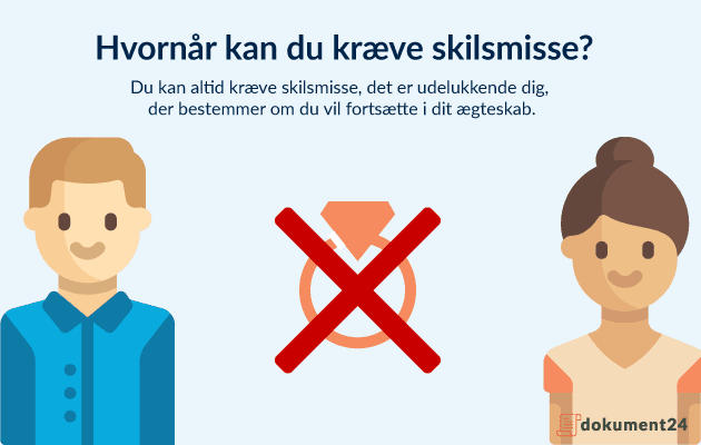 Hvornår kan du kræve skilsmisse? Hvornår kan du kræve skilsmisse?