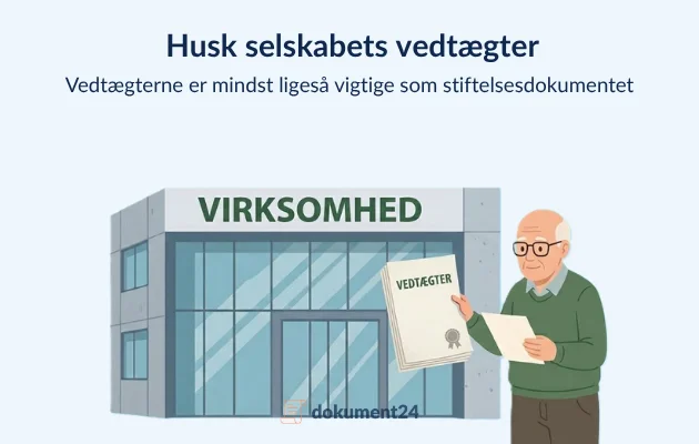 Selskabets vedtægter