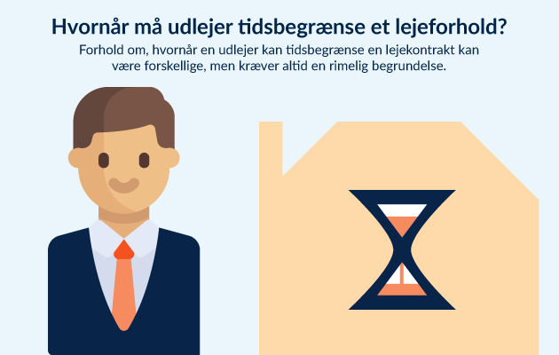 Hvornår må udlejer tidsbegrænse et lejeforhold? Hvornår må udlejer tidsbegrænse et lejeforhold?