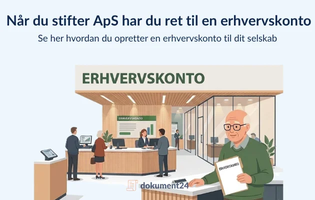 Ret til erhvervskonto