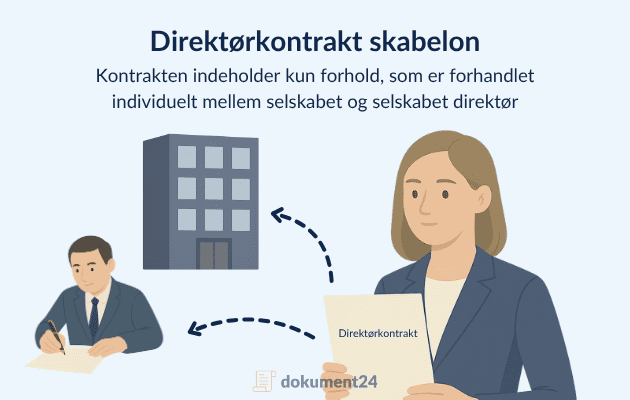 Direktørkontrakt skabelon