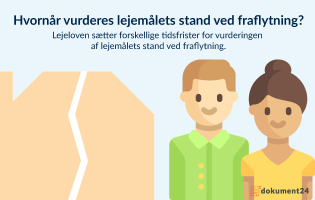 Hvornår vurderes lejemålets stand ved fraflytning? Hvornår vurderes lejemålets stand ved fraflytning?
