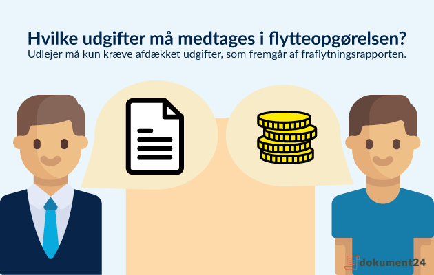Hvilke udgifter må medtages i flytteopgørelsen? Hvilke udgifter må medtages i flytteopgørelsen?