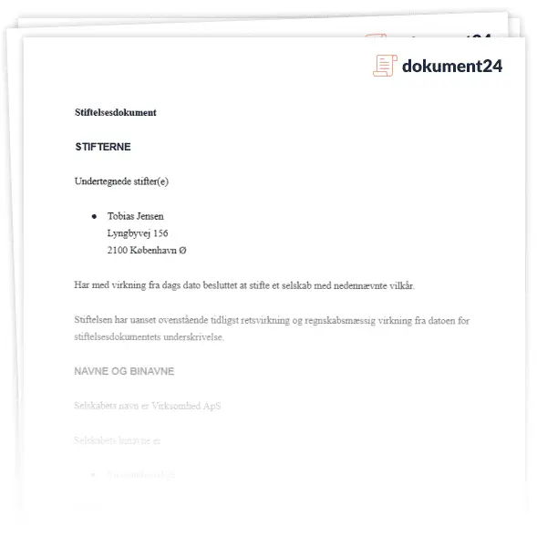 Stiftelsesdokument