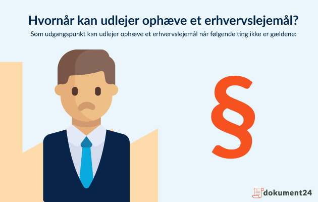 Hvornår kan udlejer ophæve et erhvervslejemål? Hvornår kan udlejer ophæve et erhvervslejemål?