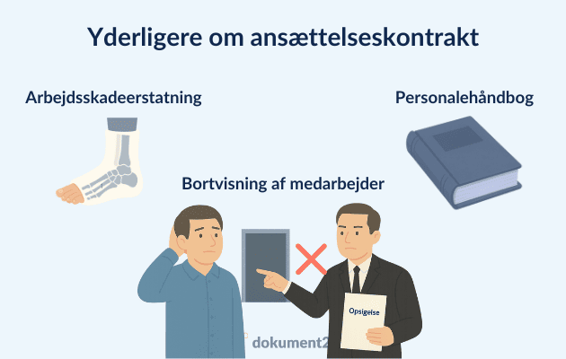 Yderligere om ansættelseskontrakt