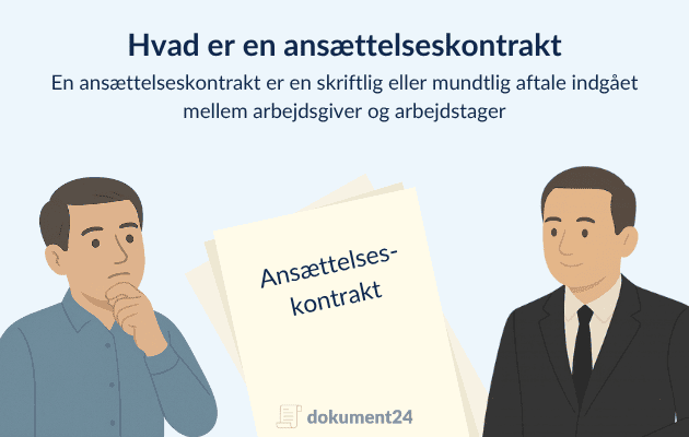 Hvad er en ansættelseskontrakt?