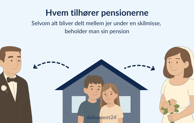 Læs mere om hvordan pension kan deles
